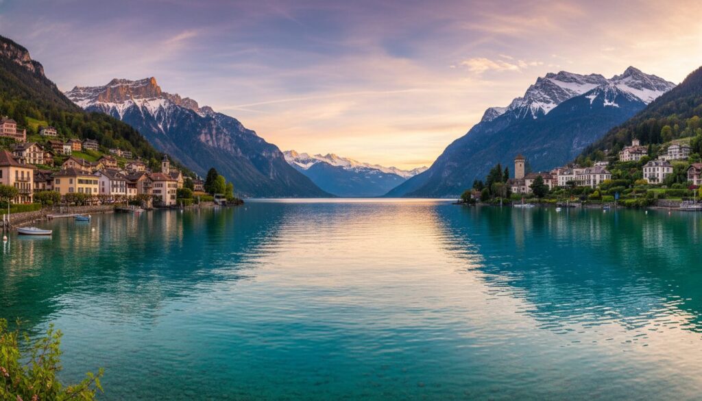 Le Lac Léman : Un joyau partagé entre la France et la Suisse