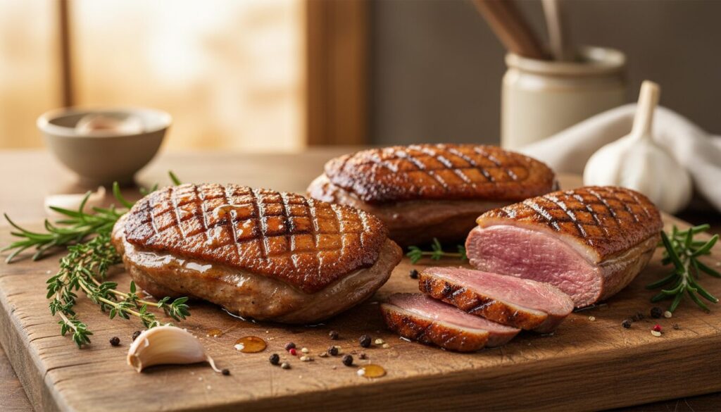 Les secrets pour réussir à la perfection la cuisson des magrets de canard