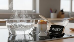 apprenez à maîtriser l'œuf à la coque avec notre guide ultime pour un timing parfait et un résultat toujours réussi.