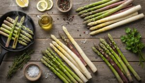 découvrez tout sur les asperges : leurs bienfaits pour la santé, les différentes variétés et nos conseils pratiques pour une cuisson parfaite.